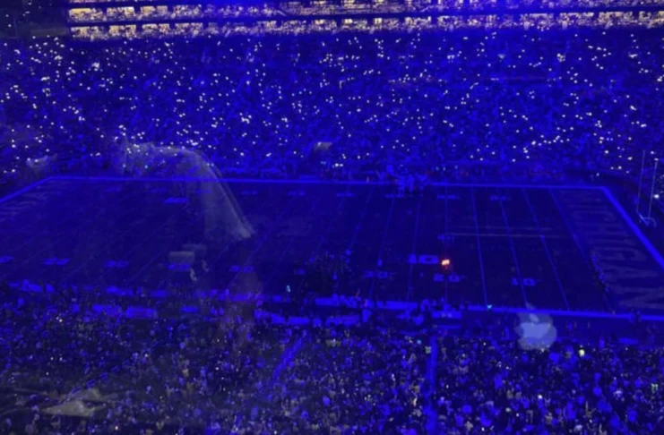 Michigan Stadium Introduces New Lights, Turns Them Off for an 'Insane' Experience