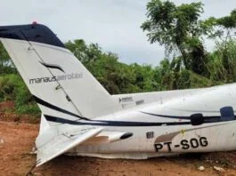 Small plane crashes in Brazil's Amazon rainforest, killing all 14 people on board