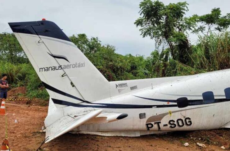 Small plane crashes in Brazil's Amazon rainforest, killing all 14 people on board